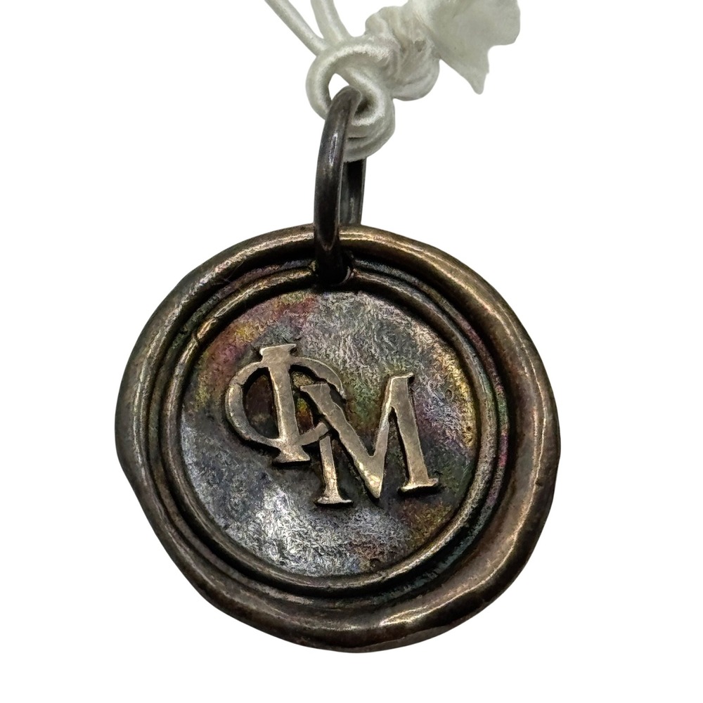 Waxing Poetic Phi Mu Sorority Sterling Silver Charm or Small Pendant